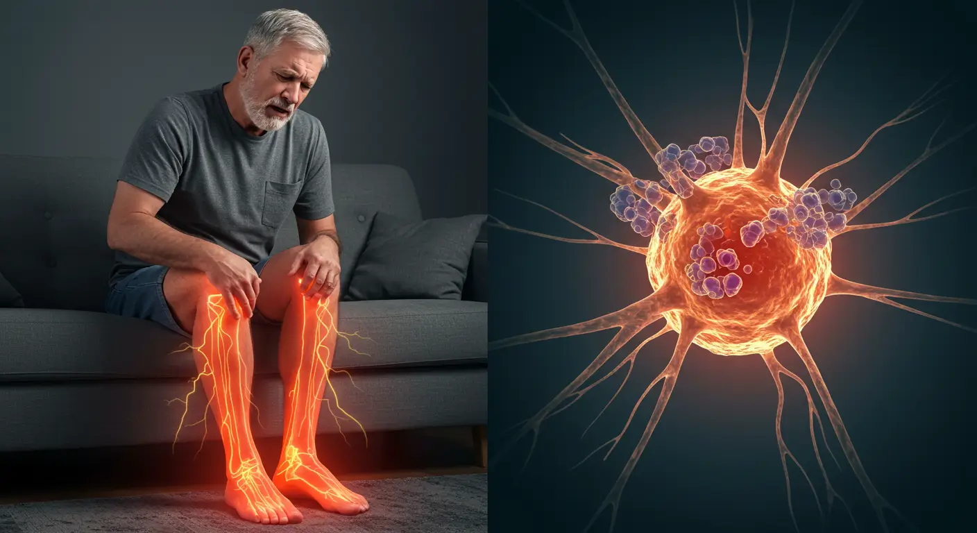 Inflammatory molecule affecting nerves